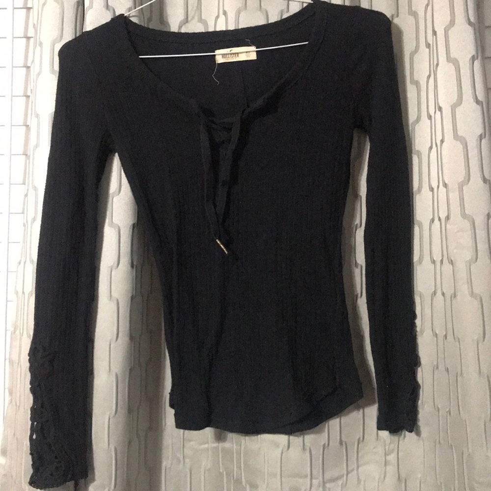Holister long sleeve slim fit shirt